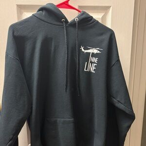 Nine Line Men's Black Hoodie